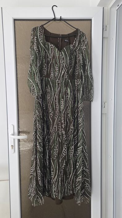 Rochie verde de seara