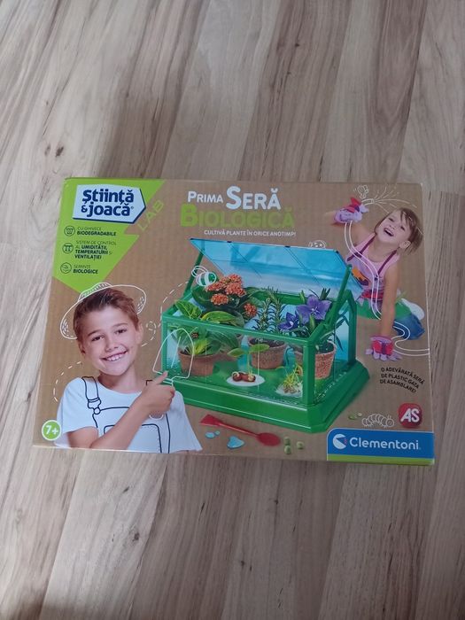 joc nou sigilat stiinta joaca clementoni lab prima mea sera biologica