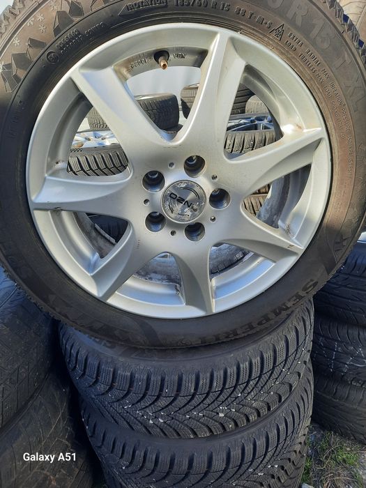 Ляти джанти с гуми зимни, 5×100, 15цола.