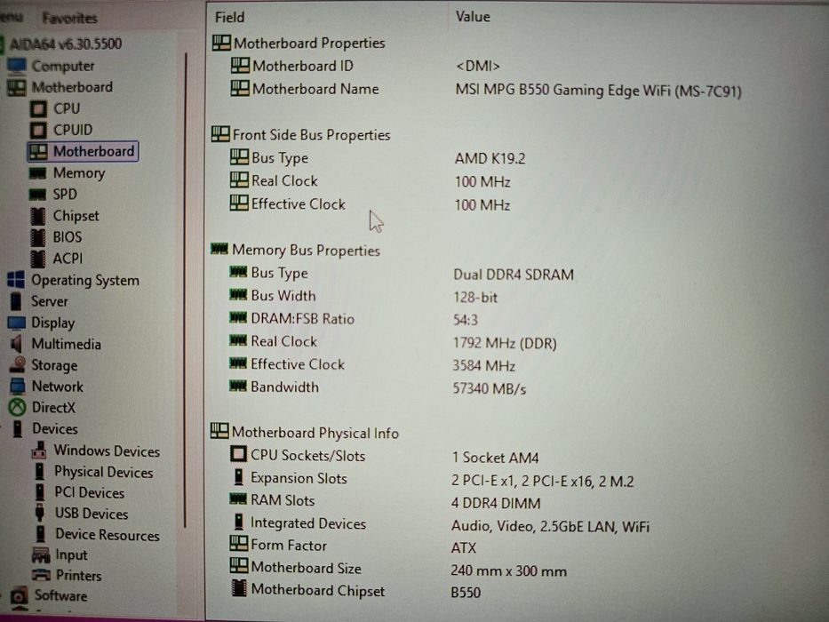 Kit Gaming AM4 - Ryzen 5 5600X | 32GB RAM RGB Renegade CL17 | MSI B550 WiFi | Hyper 212
