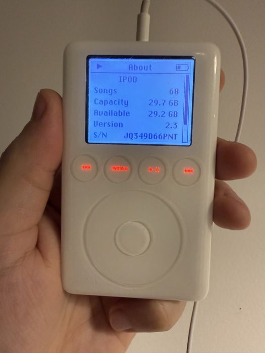 Ipod clasic 3 32 Gb flash