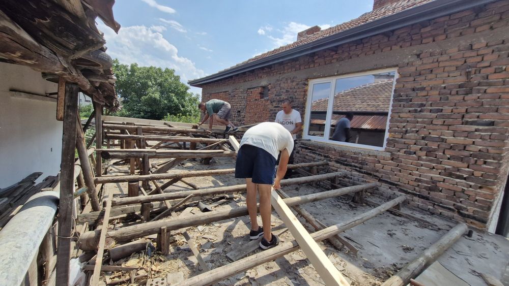 Ремонт на покриви, изграждане на нови покриви