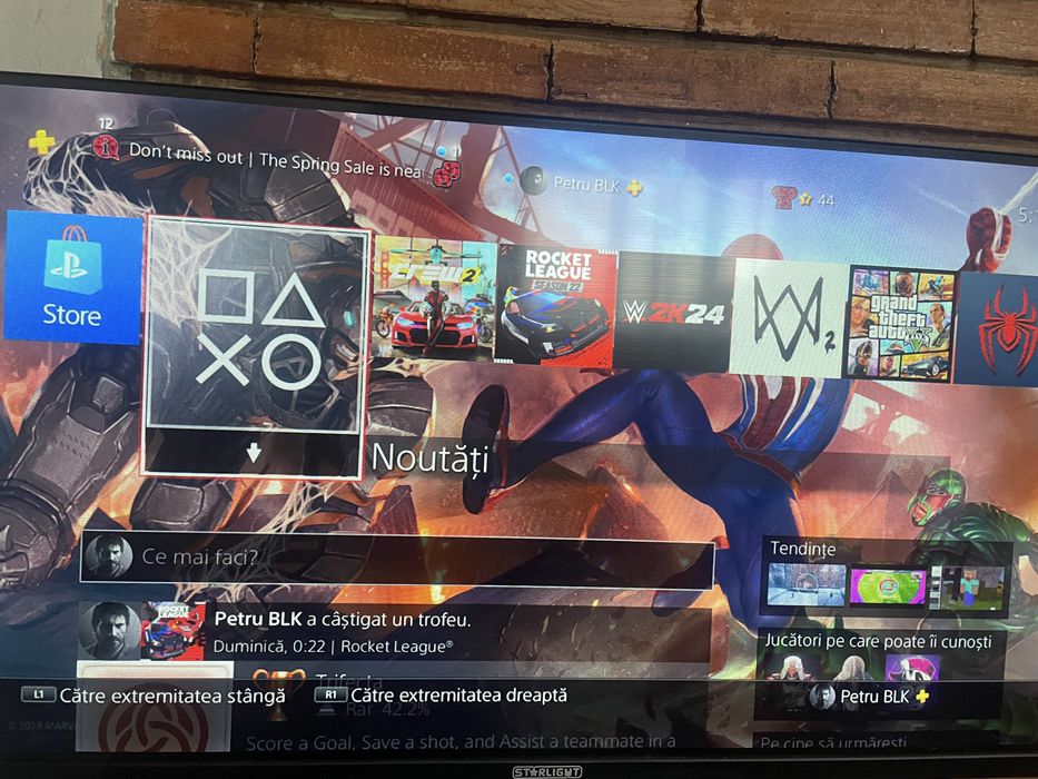 Vand playstation 4
