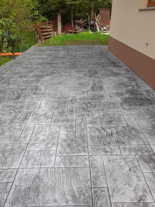 Beton amprentat si elicopterizat