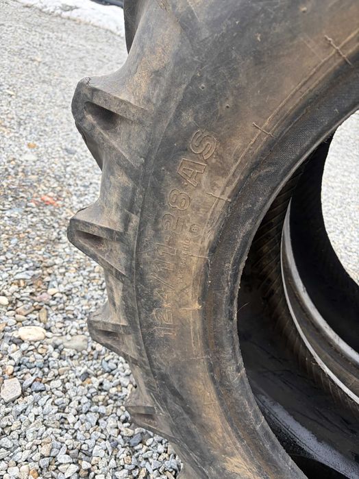 Semperit 12.4/11-28- Anvelope Agricole, Stare Excelenta, Garantie 100%