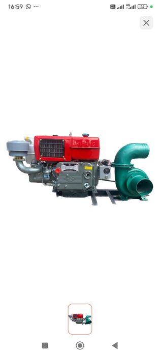 Мотопомпа дизельная