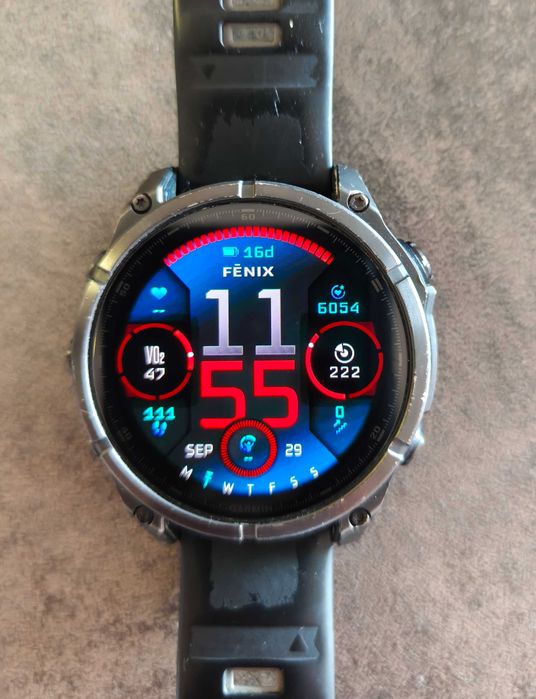 Garmin Fēnix 8 AMOLED Sapphire Carbon Gray 47мм
