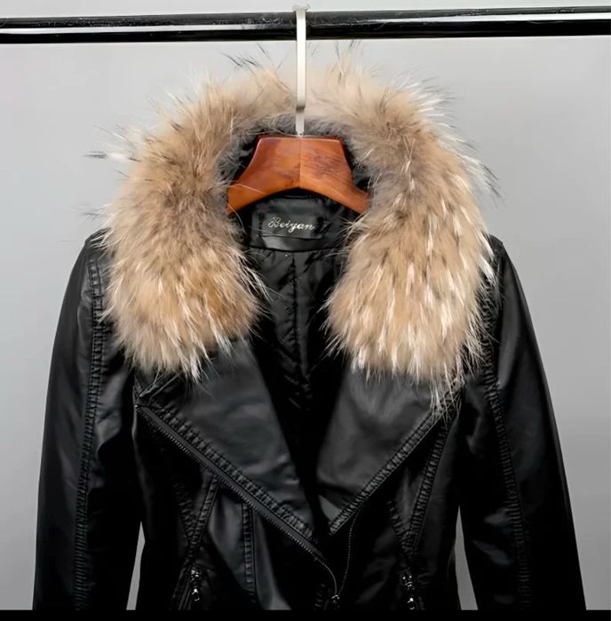 Куртка кожанная