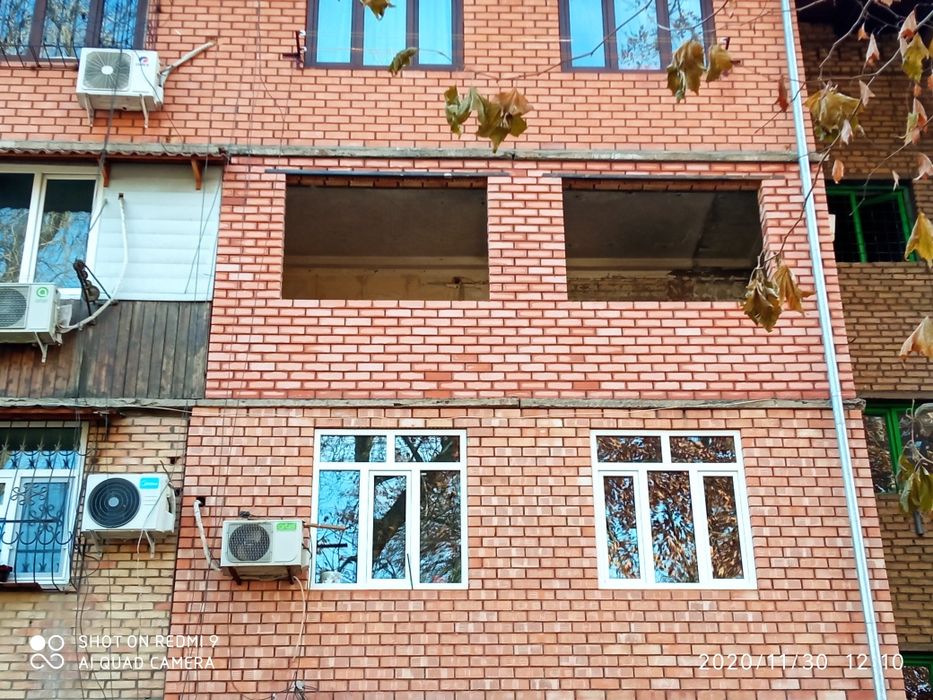 Балконга гишт терамиз уста   кладка балкон кирпич