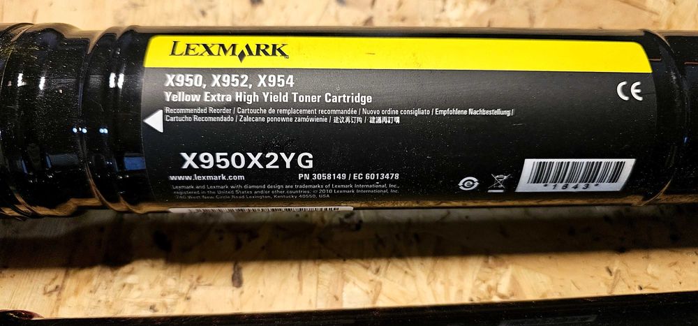 Toner original, cartuse Lexmark X950 X952 X954