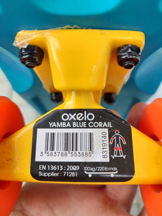 Pennyboard Cruiser Yamba 100 Albastru-Corai