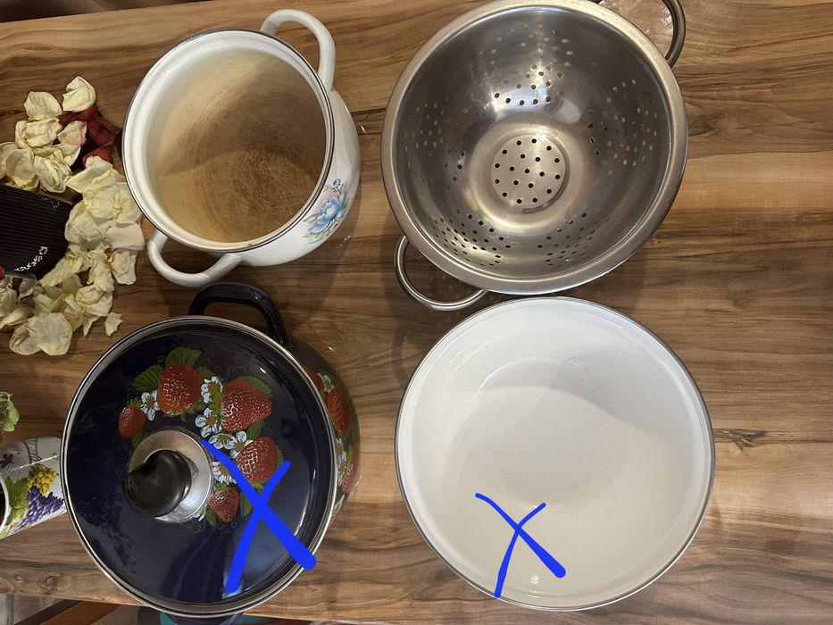 лопатки сковороды кастрюли чаши