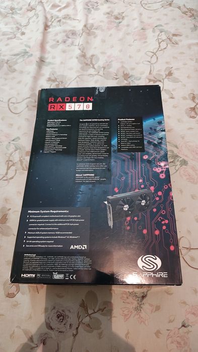 Sapphire Nitro+ Radeon RX 570 4GB GDDR5.