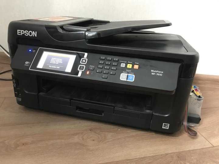 Epson WF-7610 копир,принтер,сканер,факс А3+формат двусторонняя печать