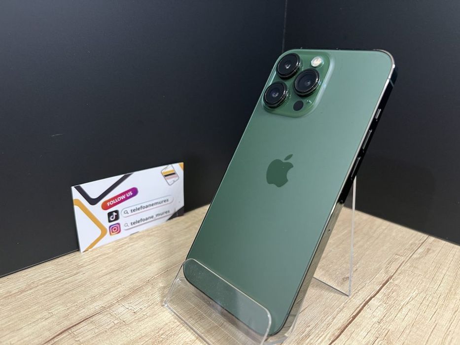 iPhone 13 Pro 128Gb Green Second-Hand Satisfăcător 3 ani garanție, Tel