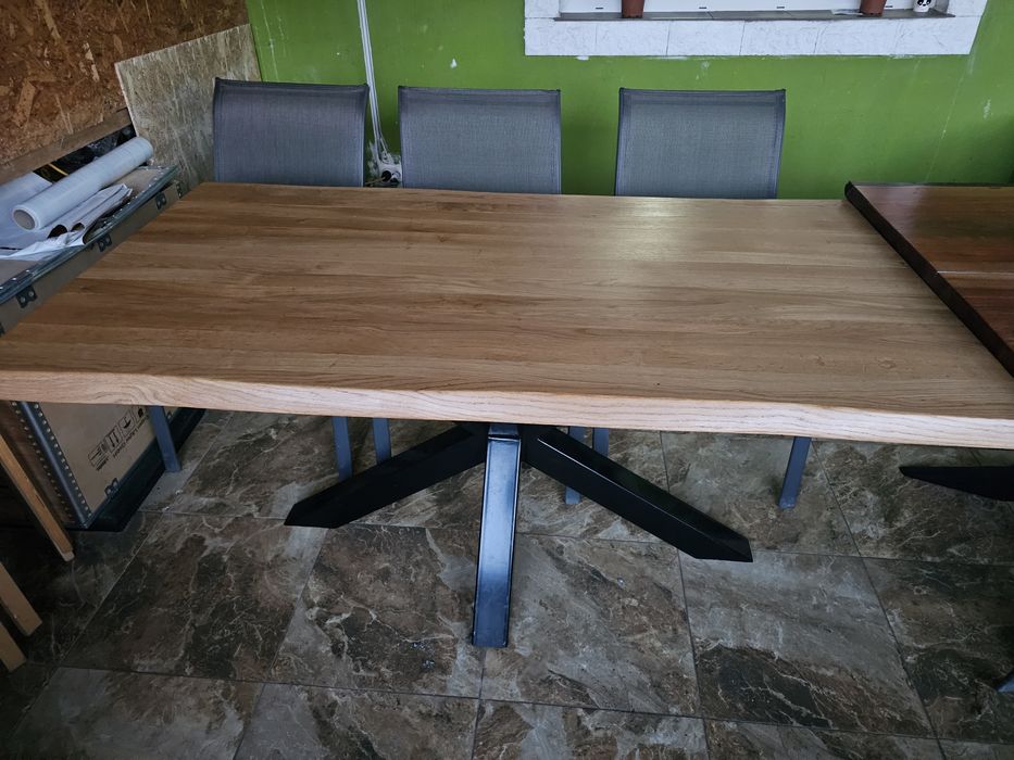 Masa dining bucatarie lemn stejar masiv