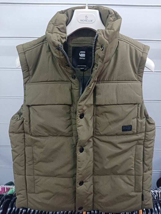 Оригинална грейка G-star Raw Foundation S елек мъжки джи стар