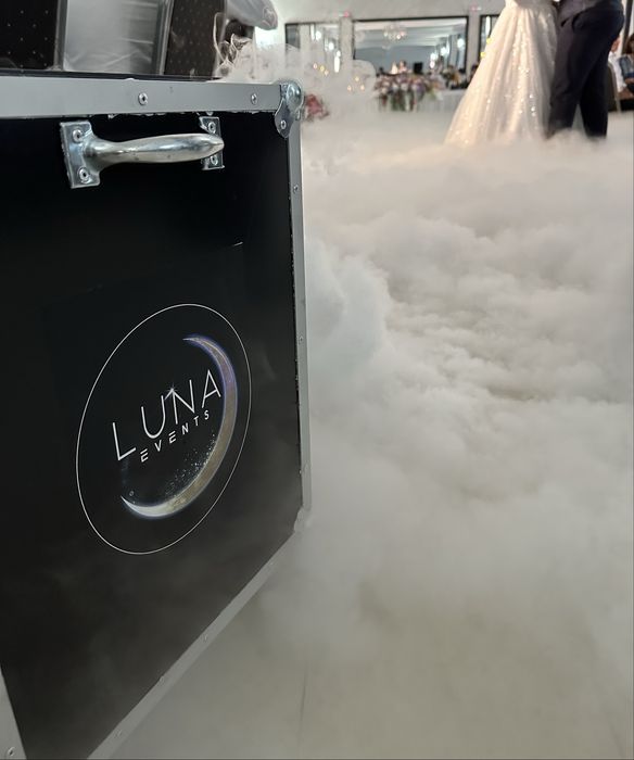 Fum greu cu gheata carbonica/ Aranjamente baloane/ Photo corner