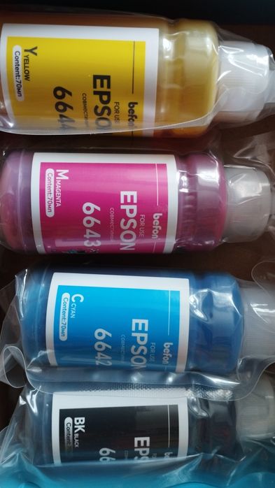 Чернила краска для принтера Epson