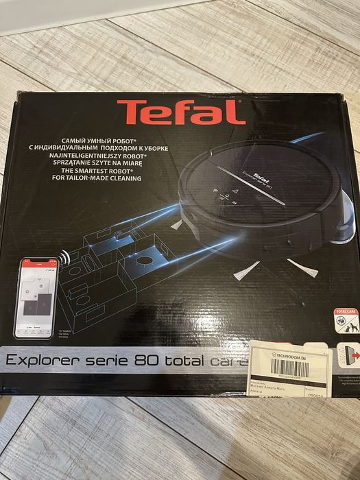 Робот пылесос tefal explorer serie 80