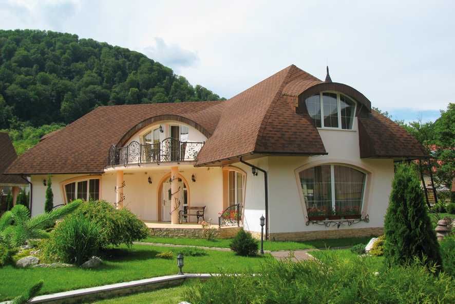 Кровля Гибкая черепица Технониколь крыша