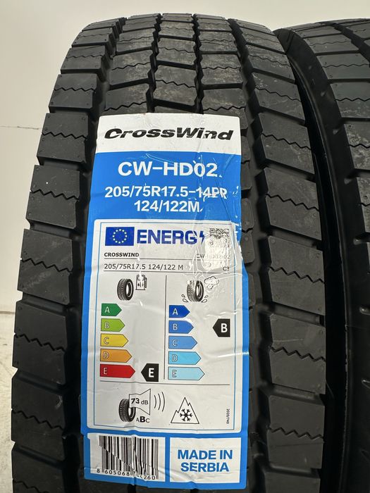 Anvelope noi 205/75R17.5 CROSSWIND CW HD02 124/122 M