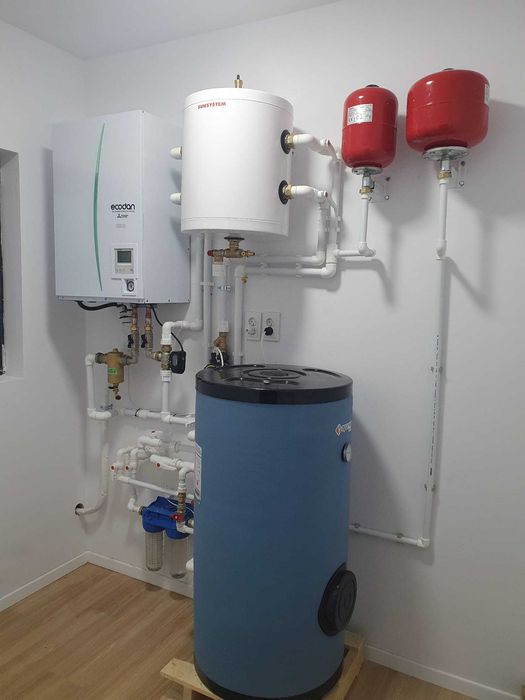 Montaj pompe de caldura / MONTAJ CHILLERE!