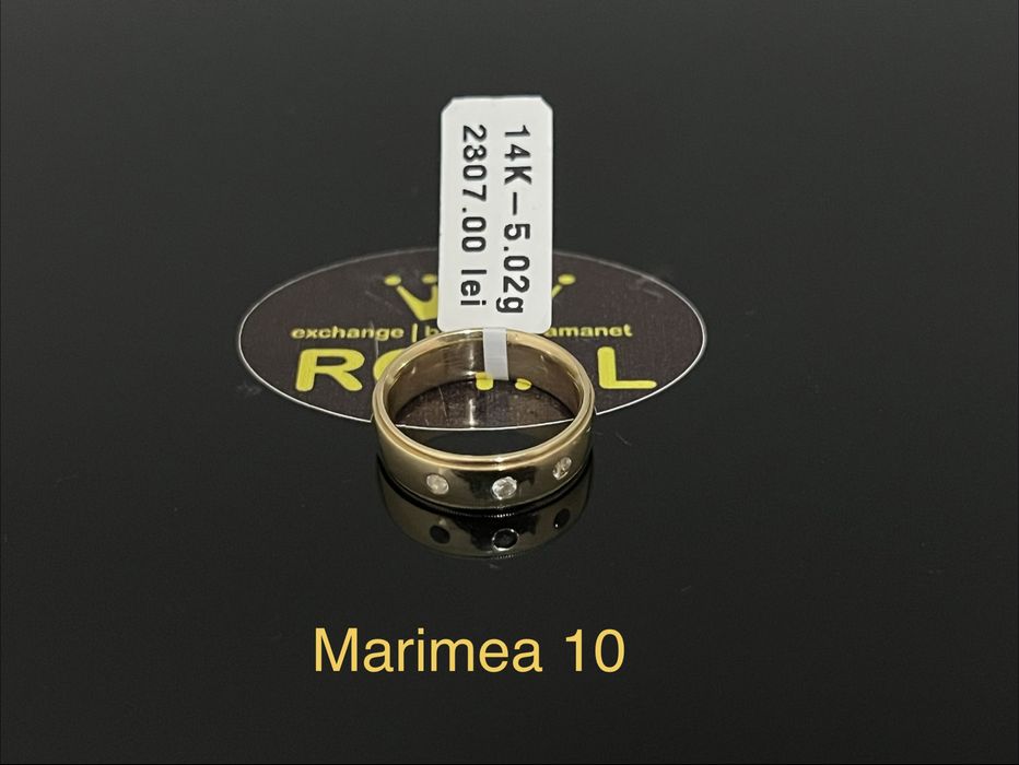 Bijuteria Royal CB: Inel stil verigheta aur 14k 5,02gr