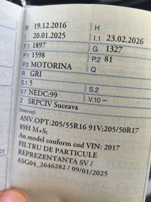 Skoda Octavia A7  euro6 Combi1.6 TDI 110 2017