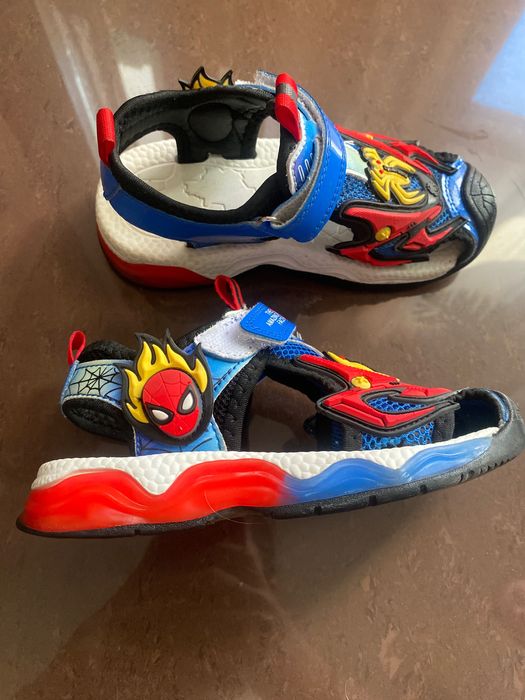 Спайдърмен сандали за момче