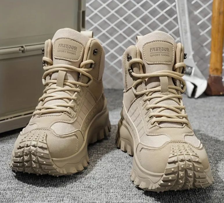 Нови мъжки обувки размер 46 бежови