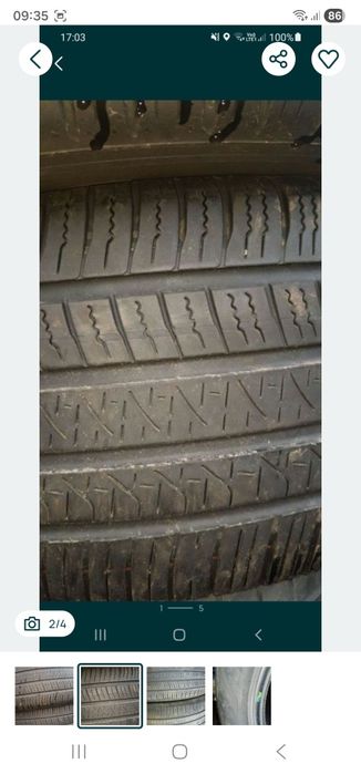275 55 19 Pirelli 2017 cu 5.2 mm 2 anvelope