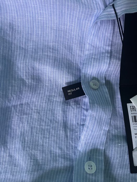 Мъжка ленена риза Massimo Dutti размер м