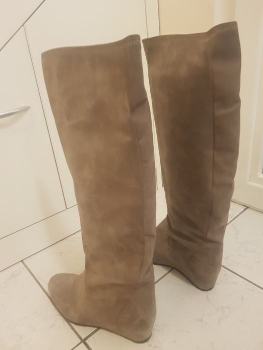 Ботуши от еко велур