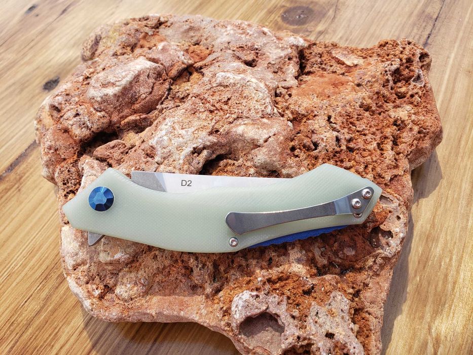 Cutit briceag SHIGOROV Blue Moon, vanatoare, pescuit, lama D2