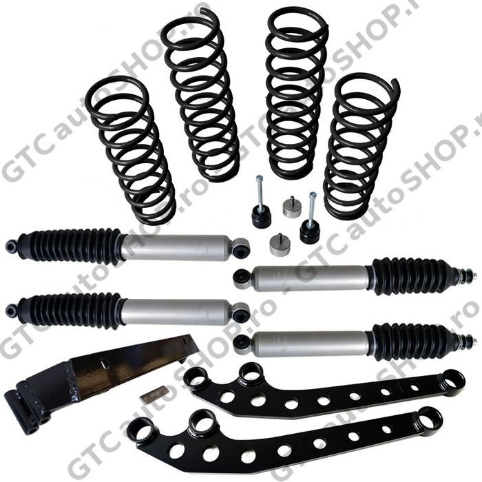 suspensie raptor 4x4 hd, kit +5/6cm total track jimny 2018+