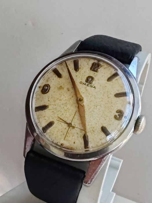 Ceas Omega Cal. 268 Oțel 34,5 mm Funcționează Impecabil!