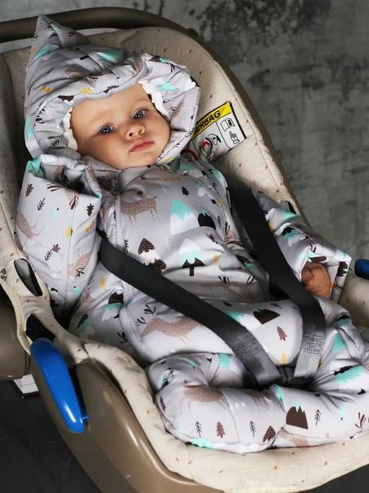 Конверт для малыша зимний 56-68 см