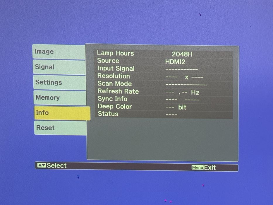 Video proiector Epson complet