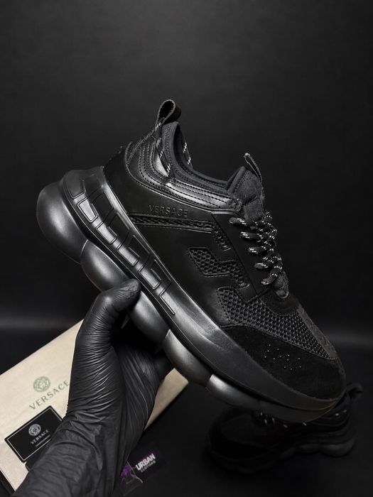 Versace Chain Reaction Black – Premium | Full Box