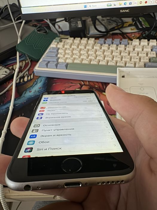 Iphone 6 в хорошем состояние 3 гб