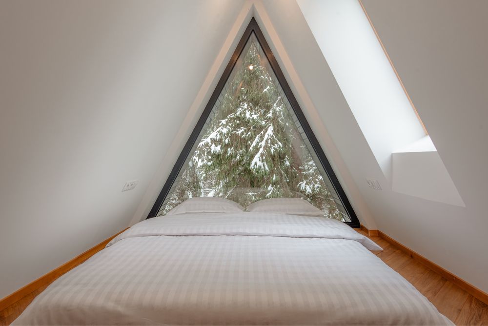 Cabana A frame cu ciubar Toplita Harghita