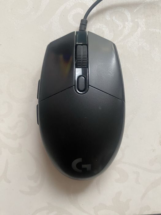 Мышка logitech g102 черного цвета