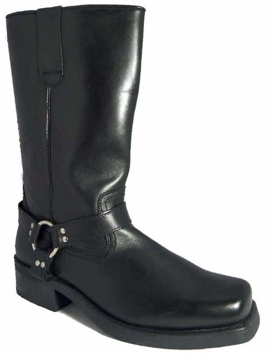 Ghete cizmă Harley Davidson din piele 100% naturală bizon