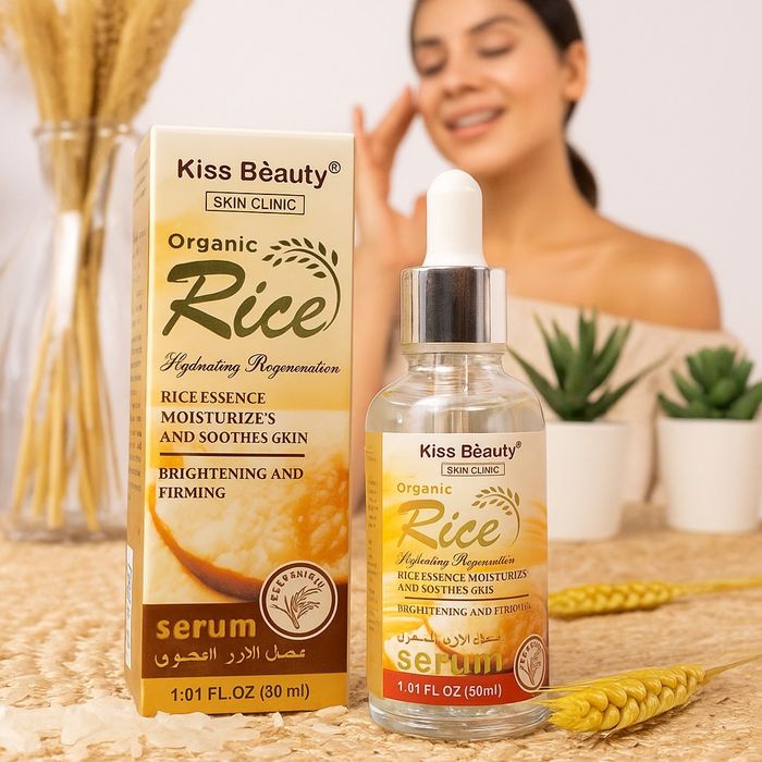 Органичен серум с оризова есенция Kiss Beauty Rice Serum