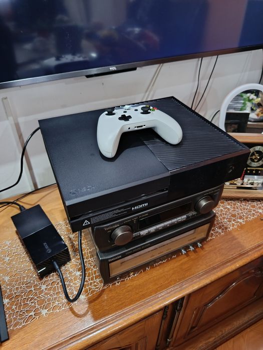 Consola Xbox One Original Impecabila 500GB - 1 Controller Alb - 13 Jocuri (Sekiro GotY)