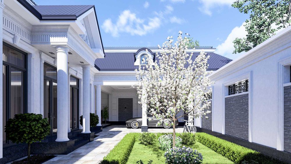 Архитектура, Дизайн фасада и интерьера , Ландшафтный дизайн