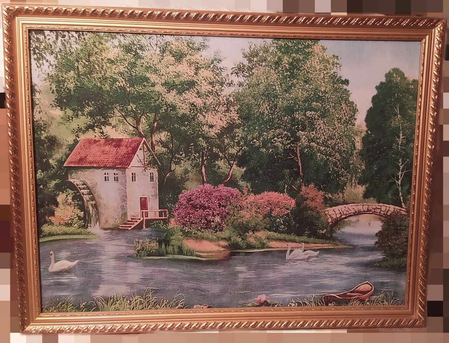 Картина гобилен новая