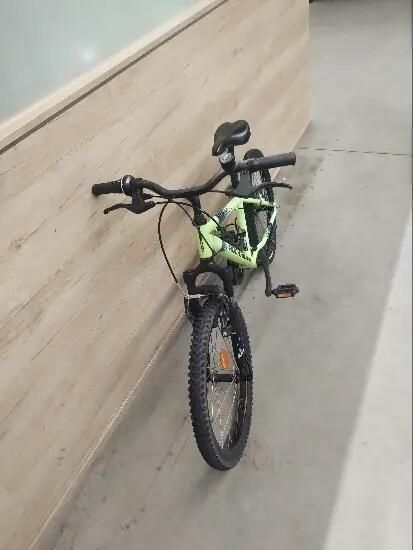 Bicicletă Mtb Rockrider St500 20" Galben fluo - (SecondHand) Decathlon