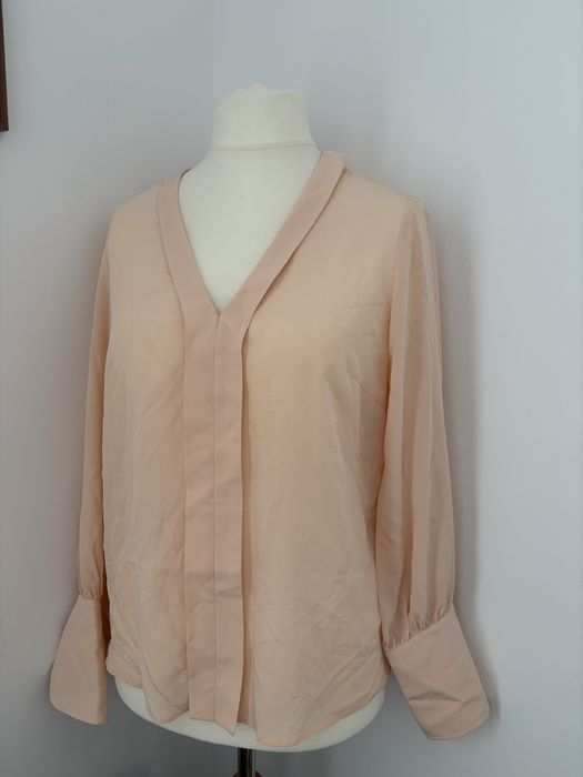 Копринена риза TARA JARMON, нова с етикет, риза Luisa  Cerano, нова без етикет, TWINSET cardigan oversized, нов без етикет